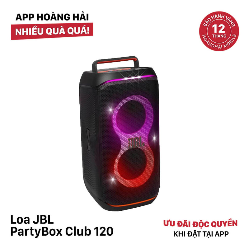 JBL PartyBox Club 120 Speaker 