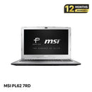 MSI PL62 7RD 15.6" I7 - 7500U/ RAM 8GB/ SSD 512GB VGA GTX 1050 BPTN Likenew (không camera)