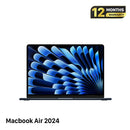 Macbook Air 2024 15.3in Đen Apple M3/ RAM 16GB/ SSD 256GB 99% pin 100% sạc 18 lần BPTN