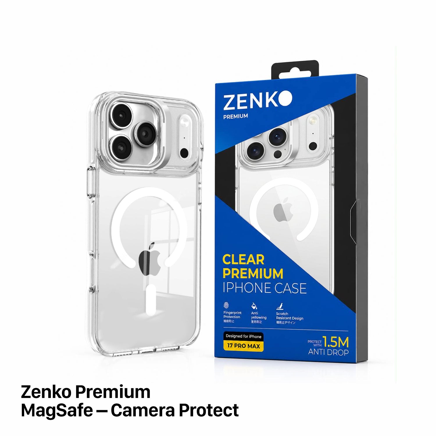 Ốp Zenko Premium MagSafe – Camera Protect