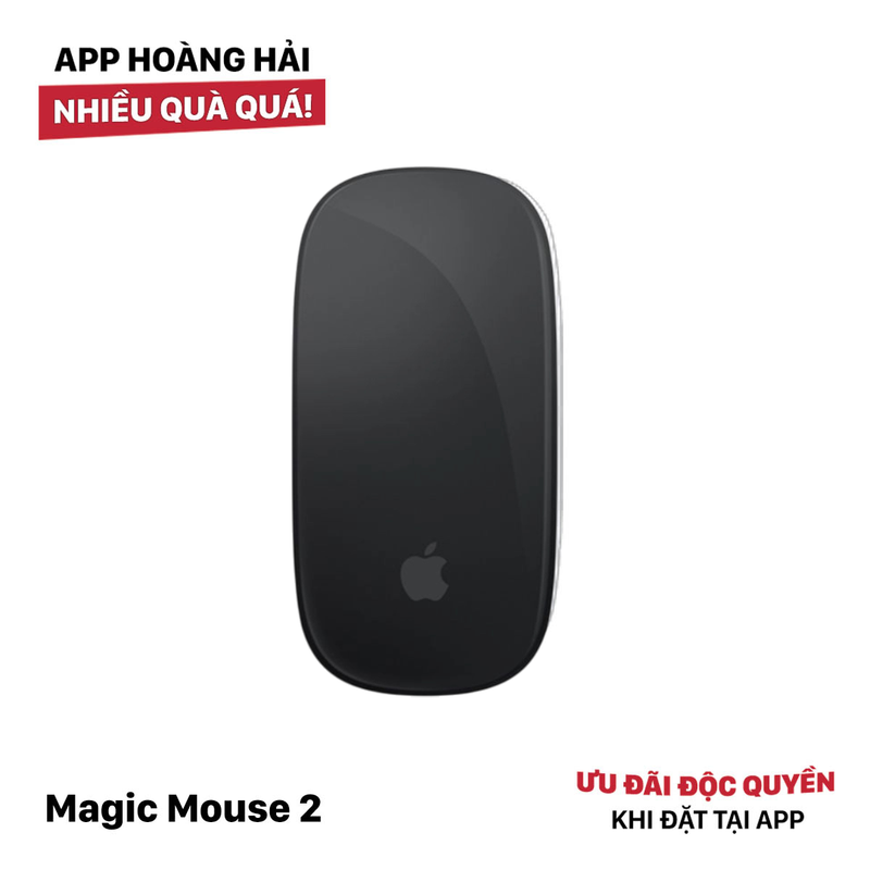 Magic Mouse 2 98% Black Like New 