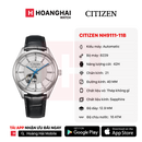 Đồng hồ cơ Citizen NH9111-11B - Nhận Order