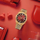 Đồng hồ cơ Citizen Tsuyosa Mechanical Rose Red NJ0153-82X