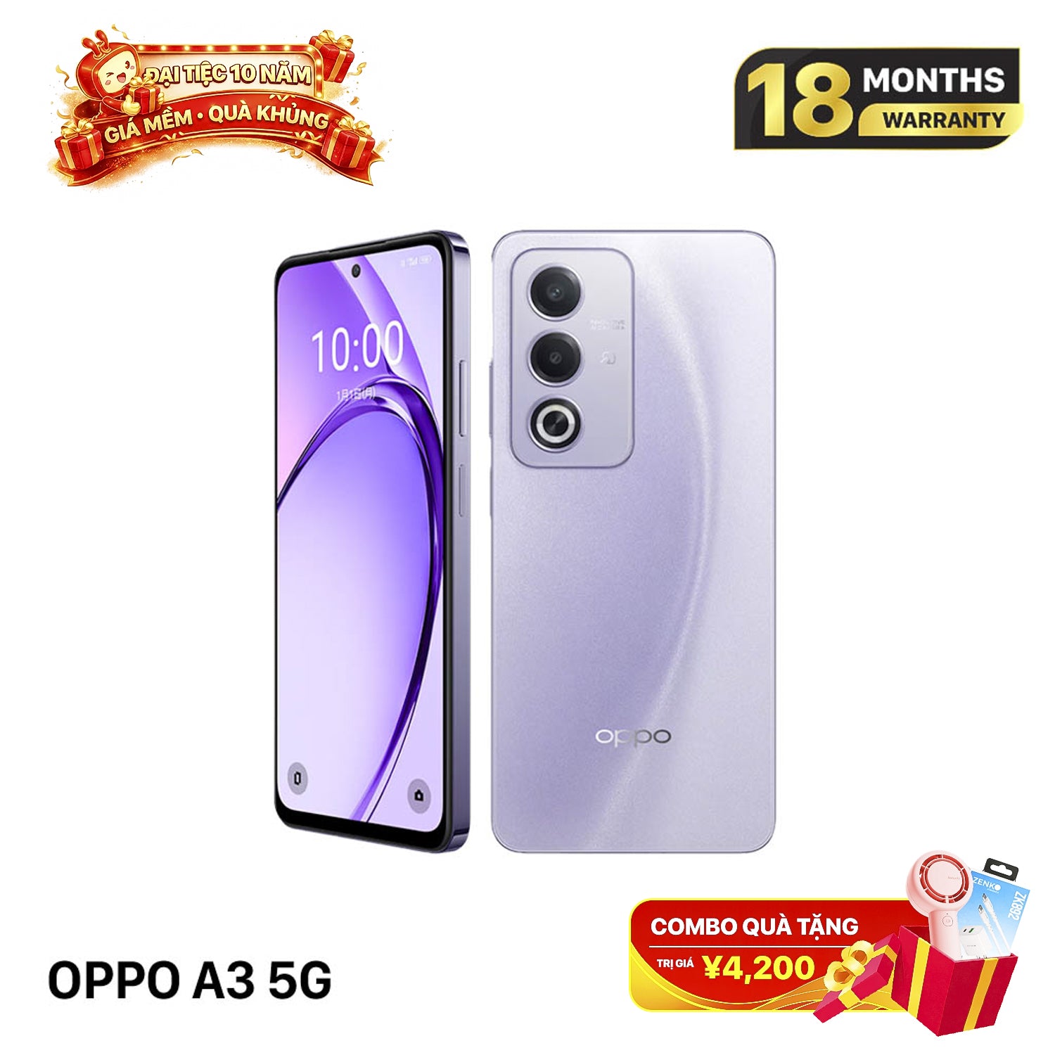 Oppo A3 5G Nguyên hộp