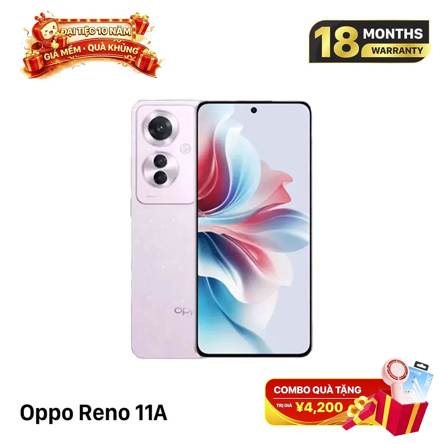 Oppo Reno 11A Nguyên hộp