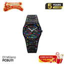 Đồng hồ pin D1 MILANO Polycarbonate PCBU11