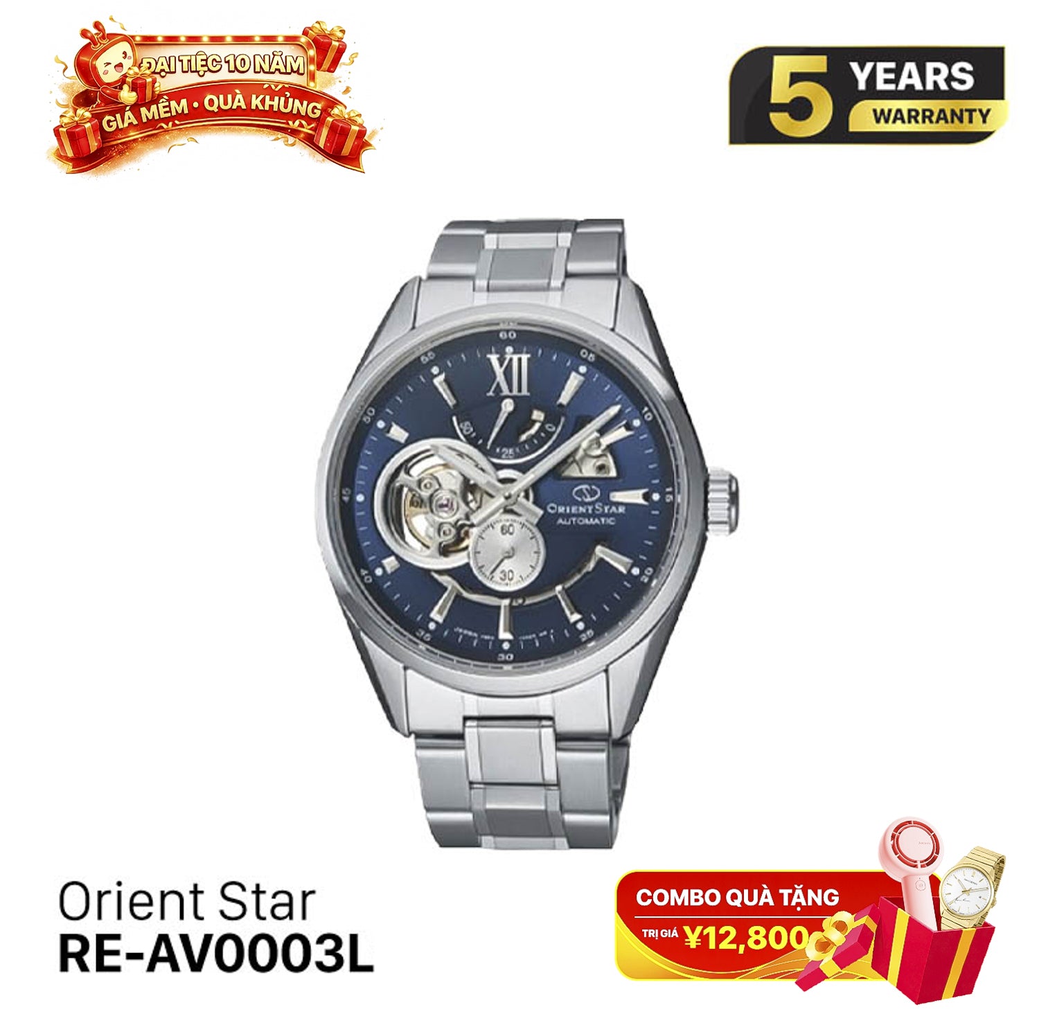 Đồng hồ cơ Orient Star Joker RE-AV0003L00Z (Bản quốc tế)
