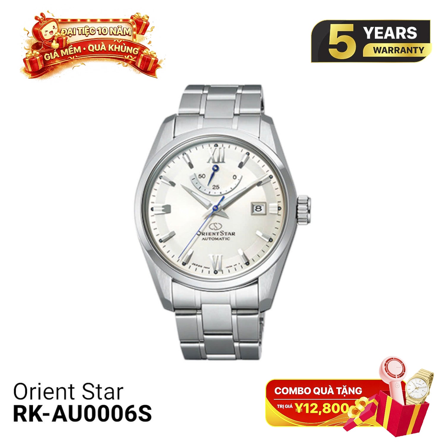 Đồng hồ cơ Orient Star Standard RK-AU0006S (Bản nội địa)