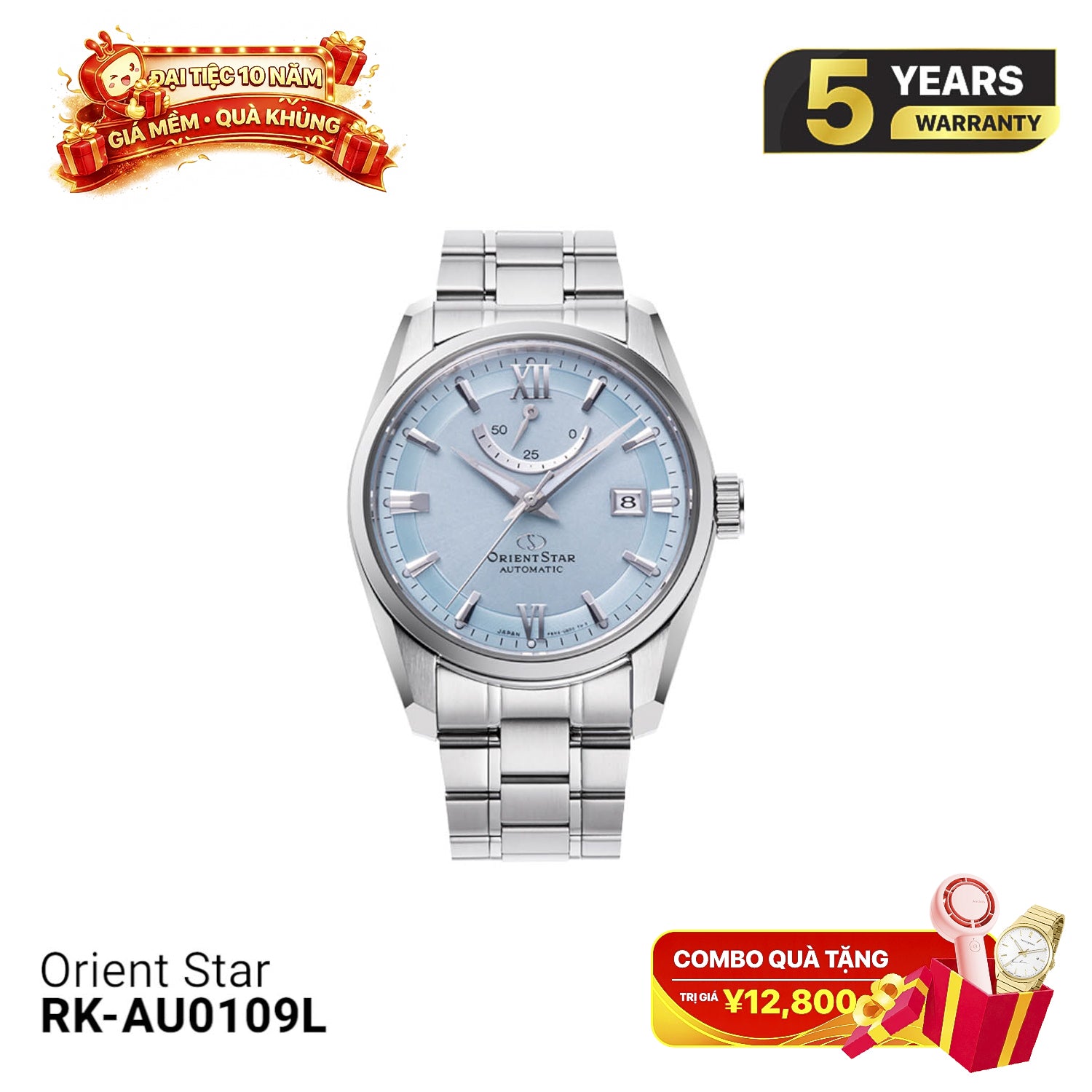 Đồng hồ cơ Orient Star Standard RK-AU0109L (Bản nội địa)