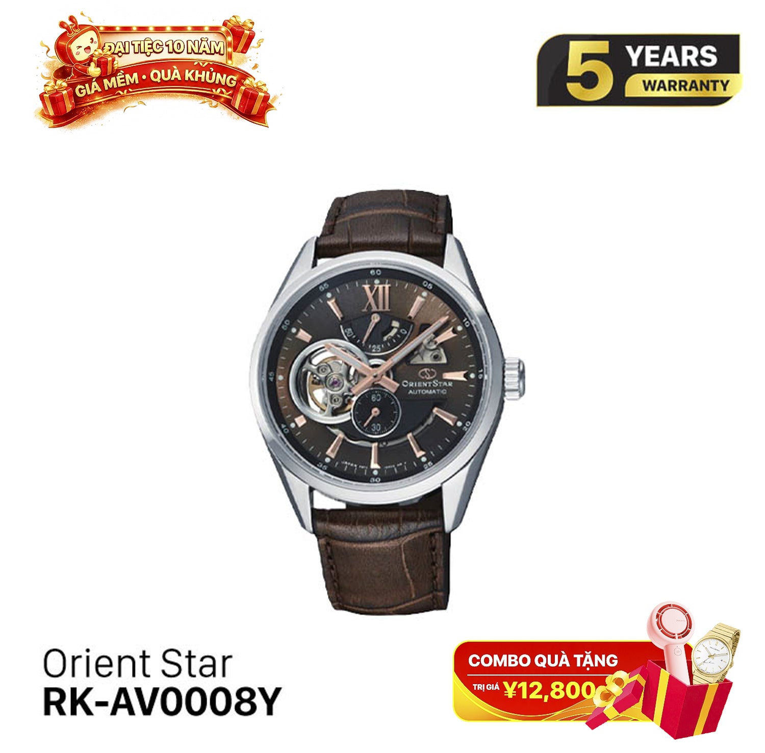 Đồng hồ cơ Orient Star Joker RK-AV0008Y (Bản nội địa)