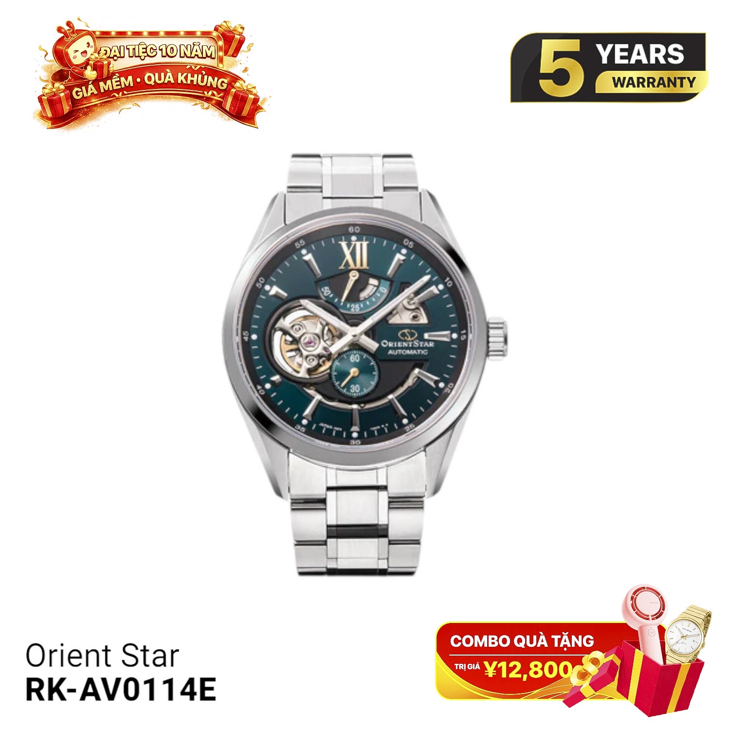 Đồng hồ cơ Orient Star Joker RK-AV0114E - (Bản nội địa)