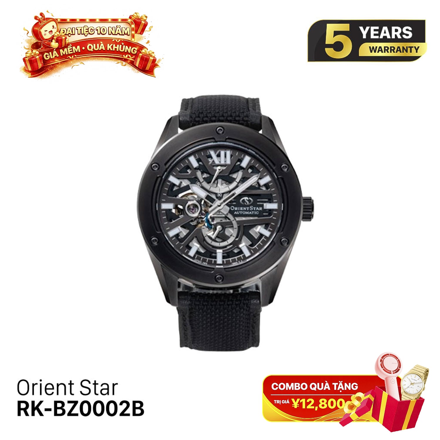 Đồng hồ cơ Orient Star Avant-Garde Skeleton F8 Skeleton RK-BZ0002B - (Bản nội địa) - Nhận Order