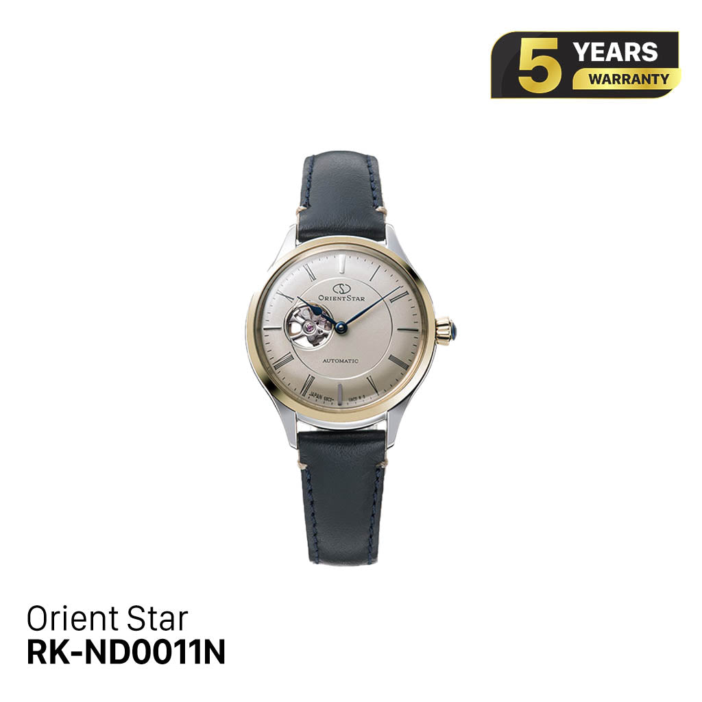 Đồng hồ cơ nữ Orient Star Semi-Skeleton RK-ND0011N (Bản nội địa)