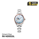 Đồng hồ cơ nữ Orient Star Moving Blue RK-ND0020L - Bản nội địa phiên bản giới hạn 180 chiếc - Nhận Order