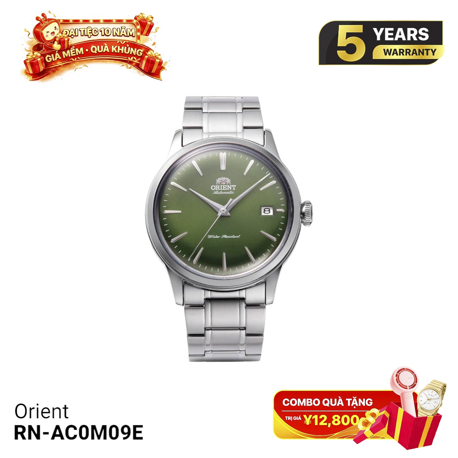 Đồng hồ cơ Orient Bambino RN-AC0M09E