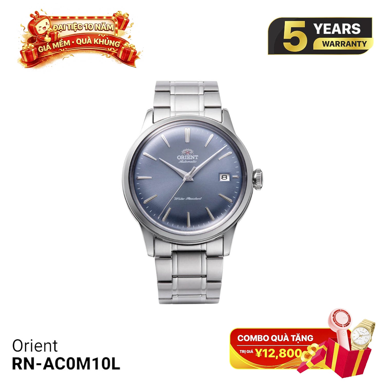 Đồng hồ cơ Orient Bambino RN-AC0M10L