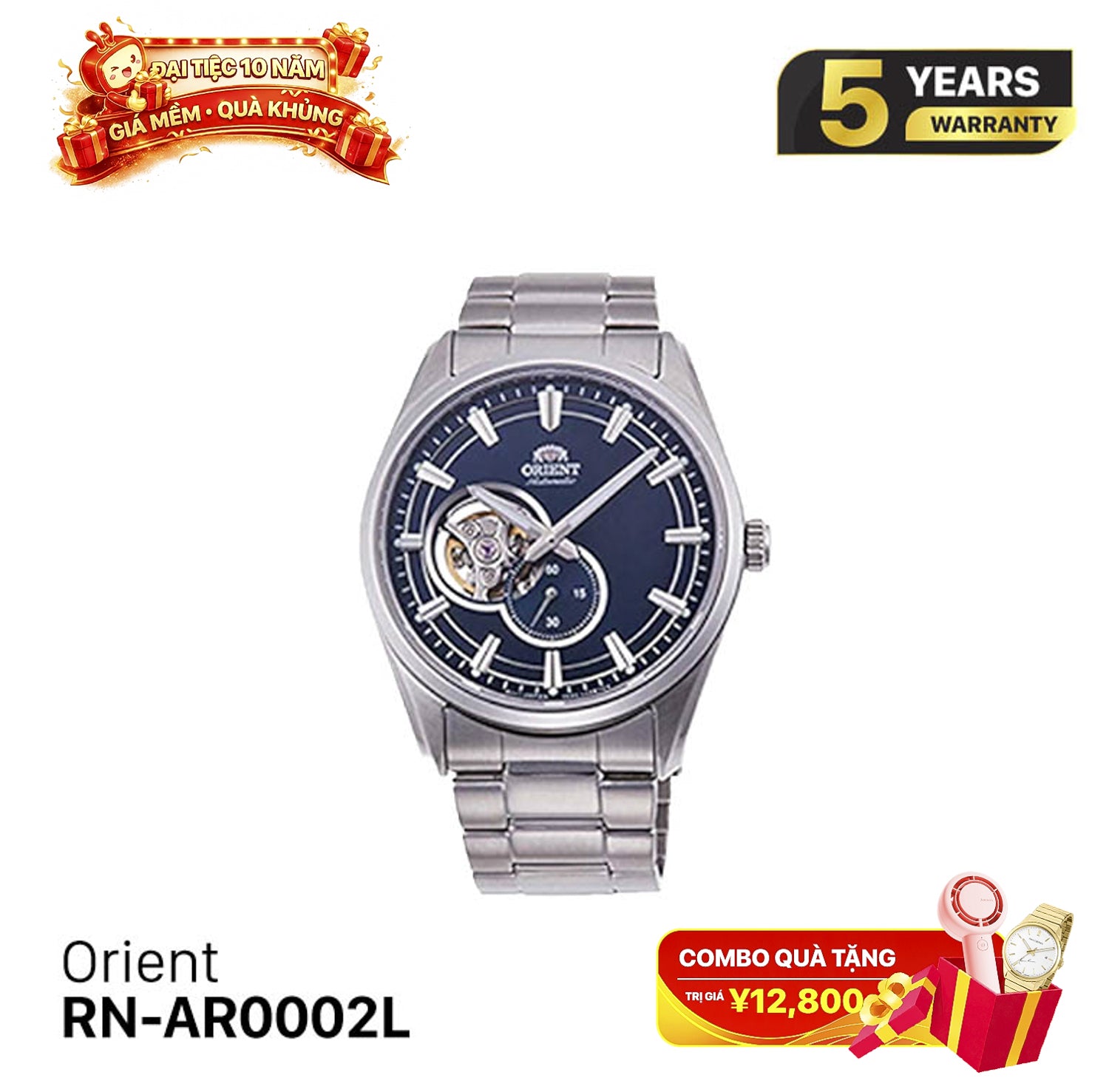 Đồng hồ cơ Orient Small Seconds RN-AR0002L