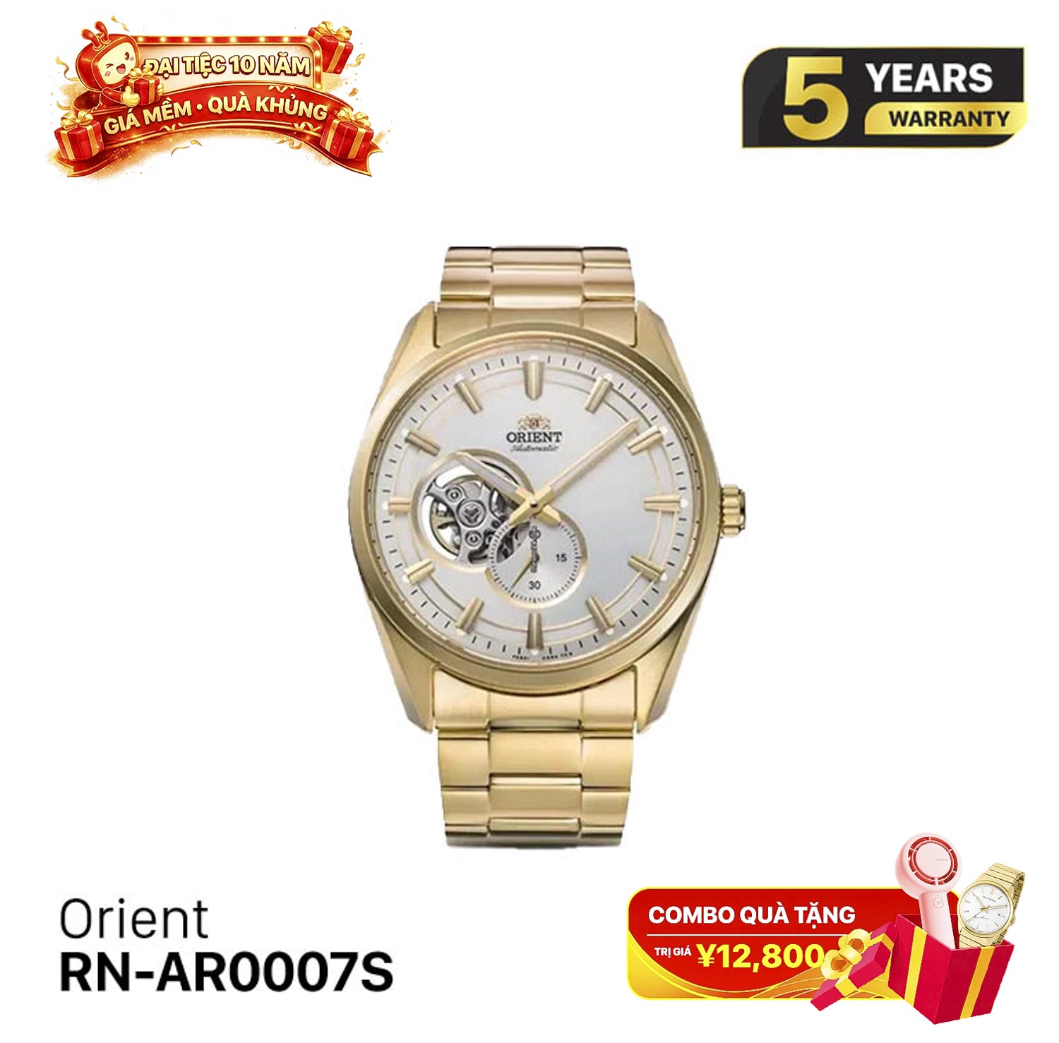 Đồng hồ cơ Orient Small Seconds RN-AR0007S