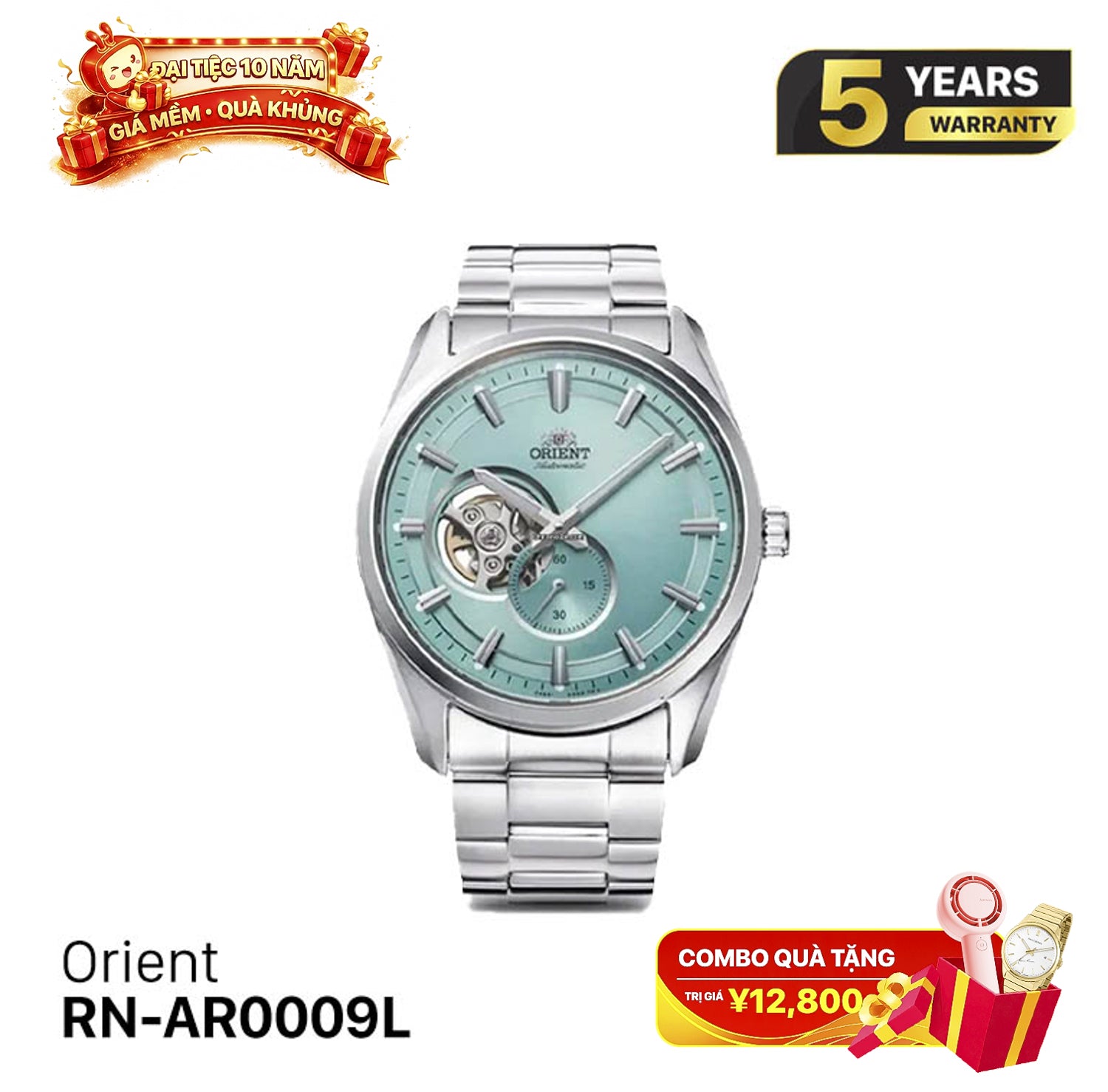 Đồng hồ cơ Orient Small Seconds RN-AR0009L