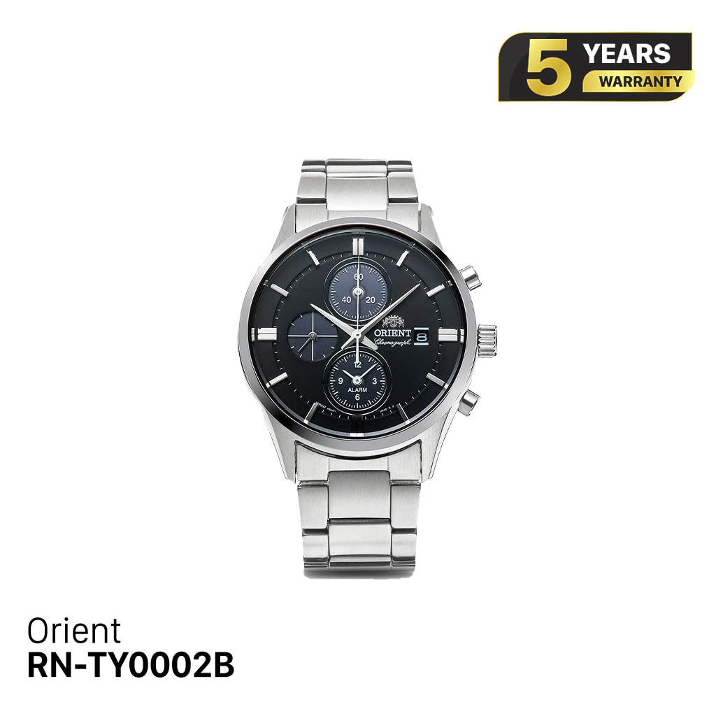 Đồng hồ năng lượng mặt trời Orient Chronograph RN-TY0002B - Nhận Order