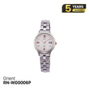 Đồng hồ năng lượng mặt trời nữ Orient iO Natural & Plain RN-WG0006P