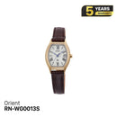 Đồng hồ năng lượng mặt trời nữ Orient iO Natural & Plain RN-WG0013S