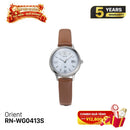 Đồng hồ năng lượng mặt trời nữ Orient iO Natural & Plain RN-WG0413S