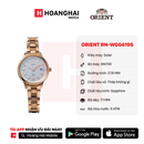 Đồng hồ năng lượng mặt trời nữ Orient iO Natural & Plain RN-WG0419S - Nhận Order