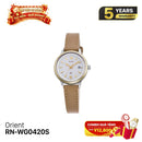 Đồng hồ năng lượng mặt trời nữ Orient iO Natural & Plain RN-WG0420S