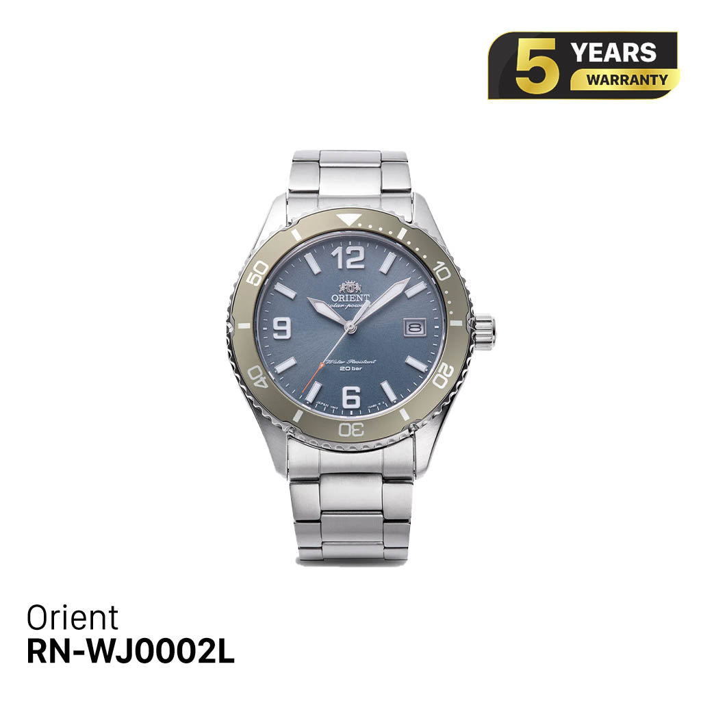 Đồng hồ năng lượng mặt trời Orient Mako 40 RN-WJ0002L - Nhận order