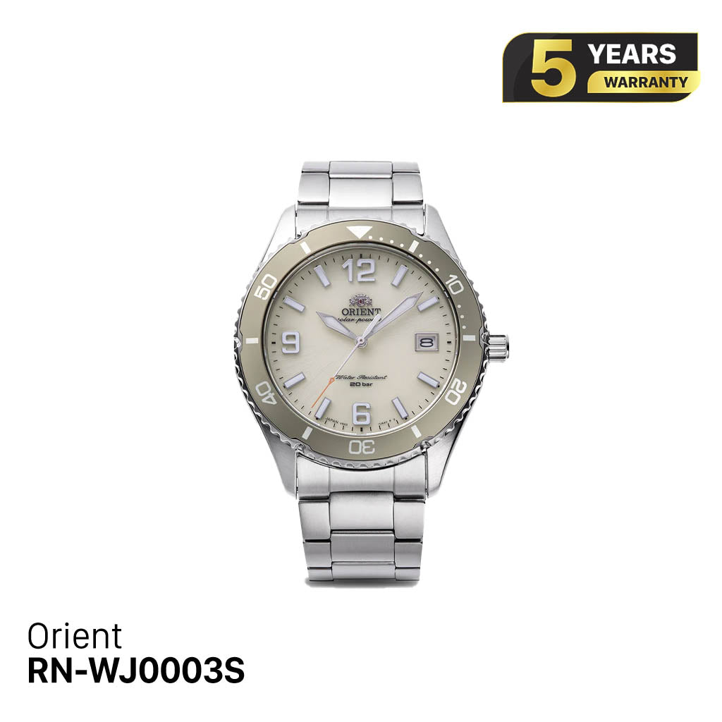Đồng hồ năng lượng mặt trời Orient Mako 40 RN-WJ0003S - Nhận Order