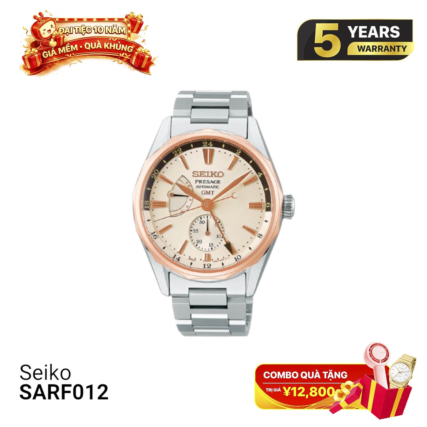 Đồng hồ cơ Seiko Presage Ocean Traveler Series SARF012 - Nhận Order