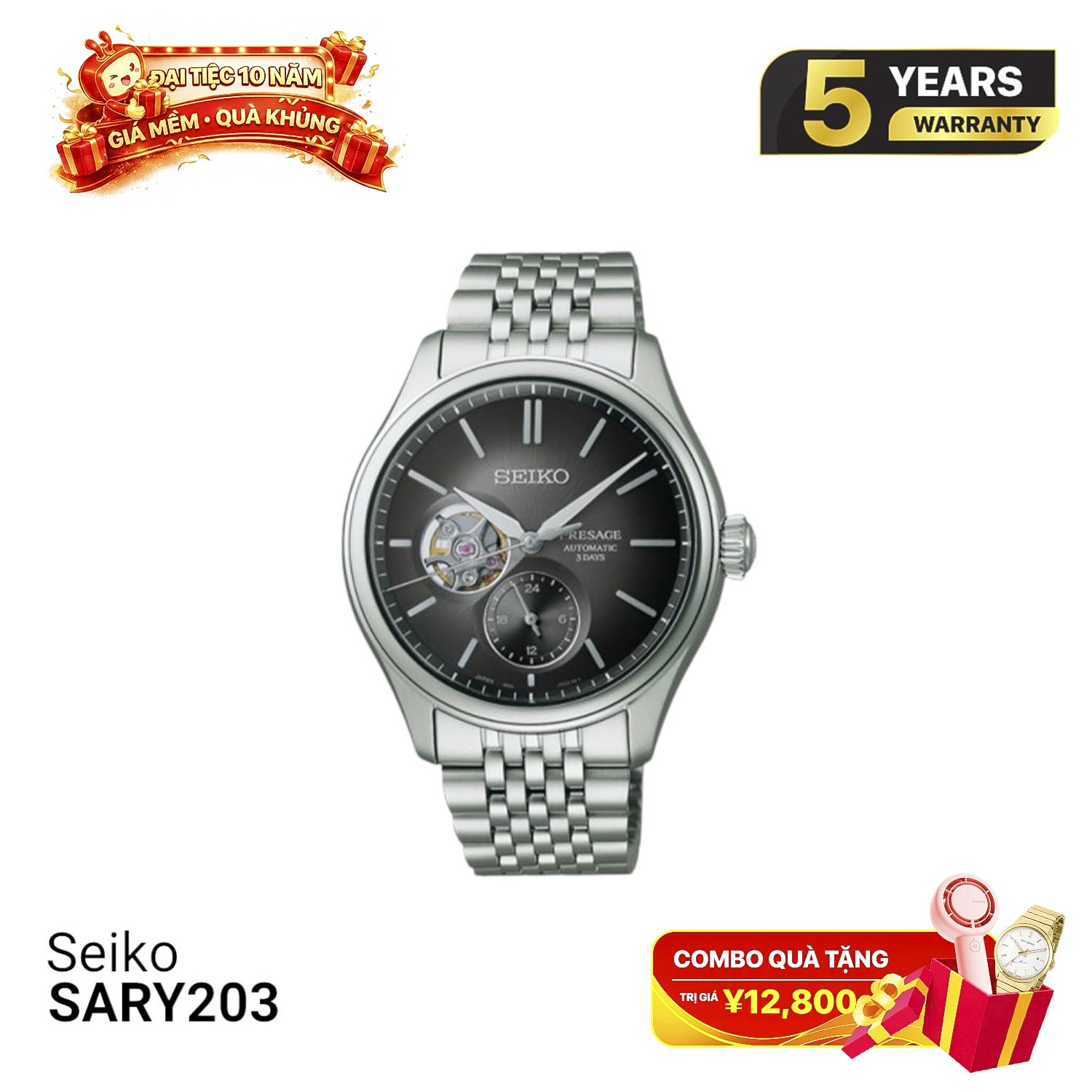 Đồng hồ cơ Seiko Presage Classic Series SARJ009 - Nhận Order