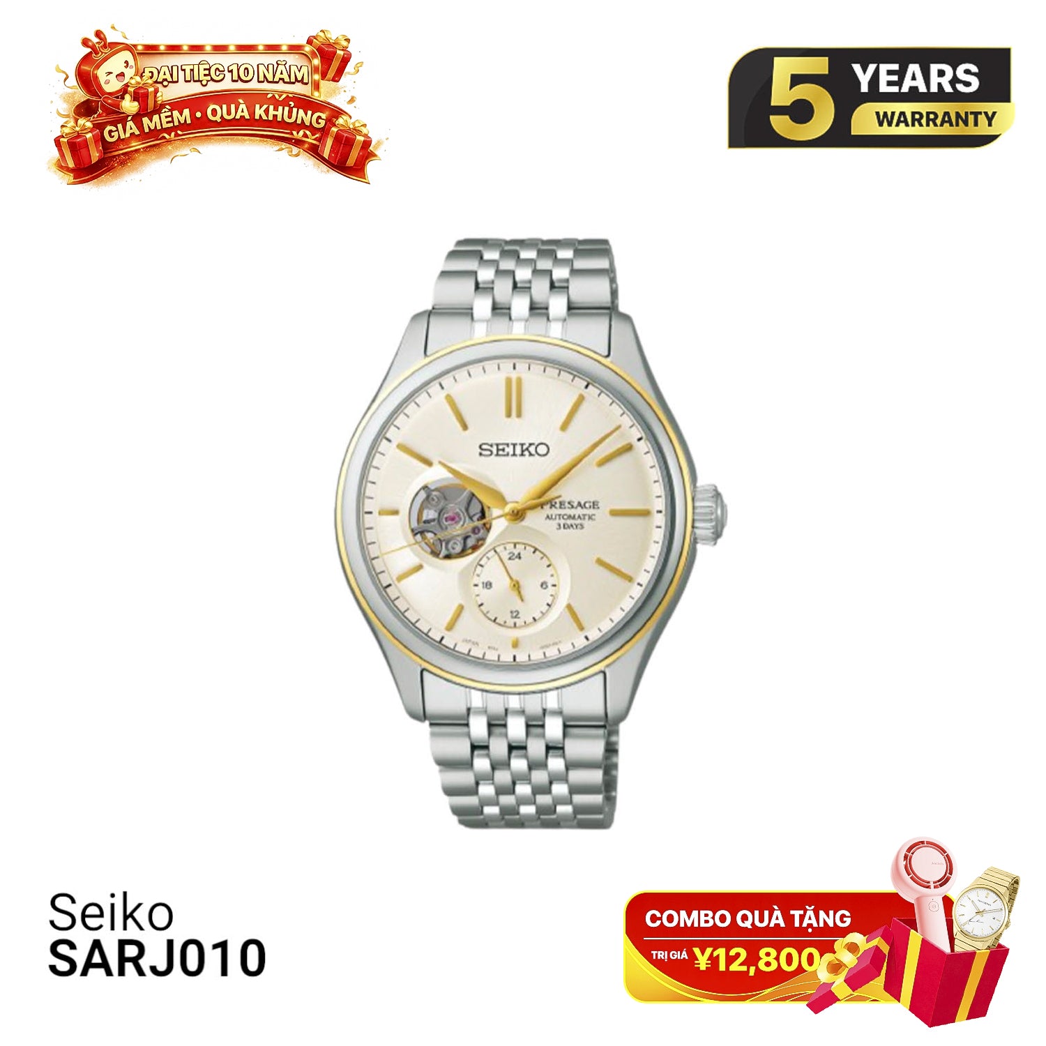 Đồng hồ cơ Seiko Presage Classic Series SARJ010 - Nhận Order