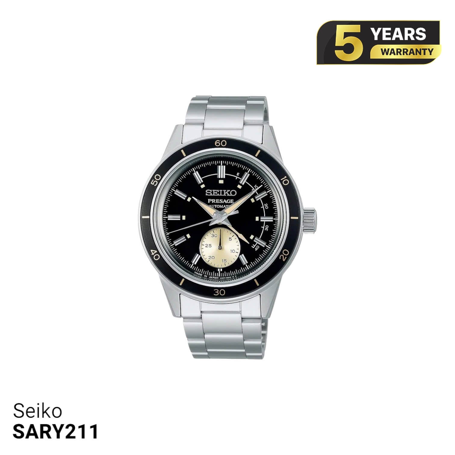 Đồng hồ cơ Seiko Pressage Style60's SARY211 - Hàng trưng bày