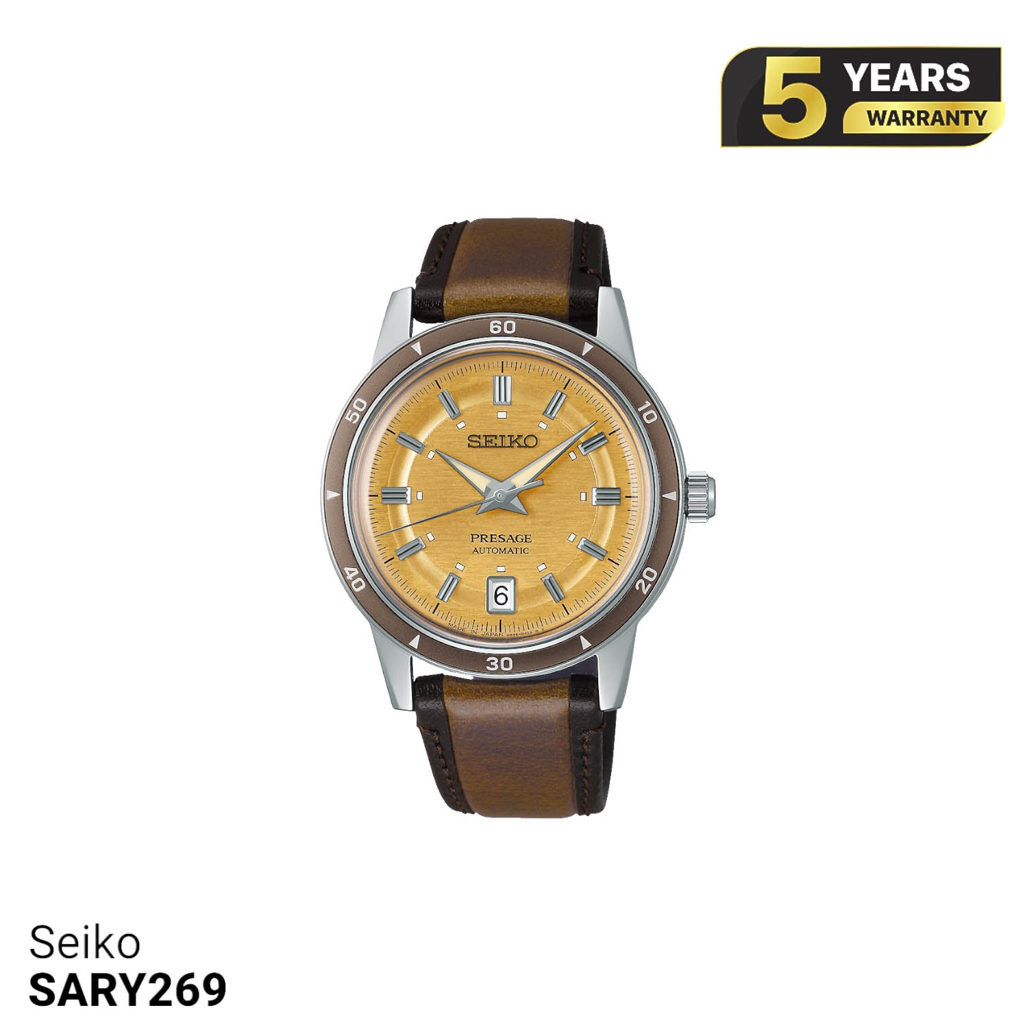 Đồng hồ cơ Seiko Pressage Style60's SARY269 - Nhận Order