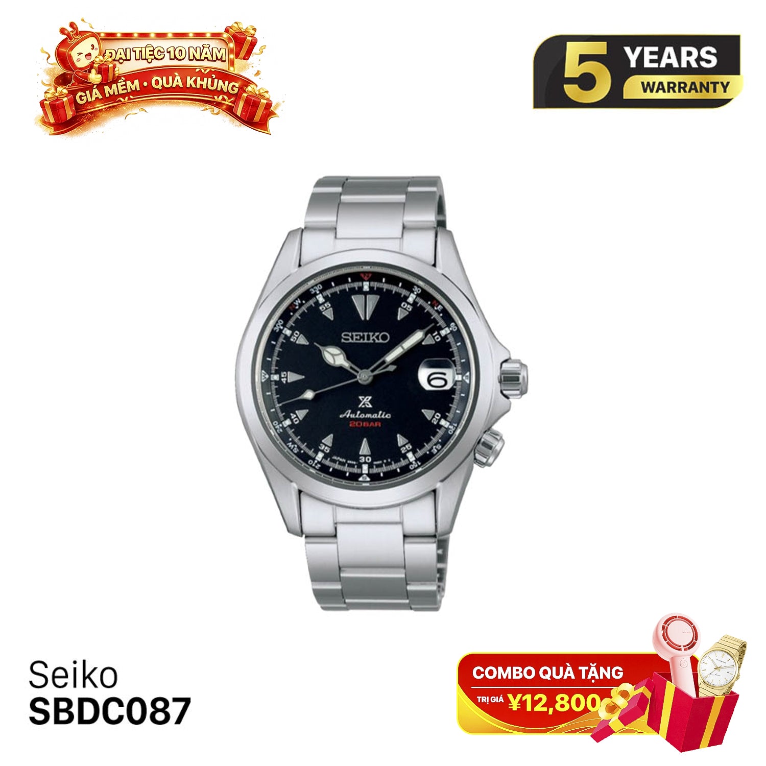 Đồng hồ cơ Seiko Prospex Alpinist SBDC087 - Nhận Order