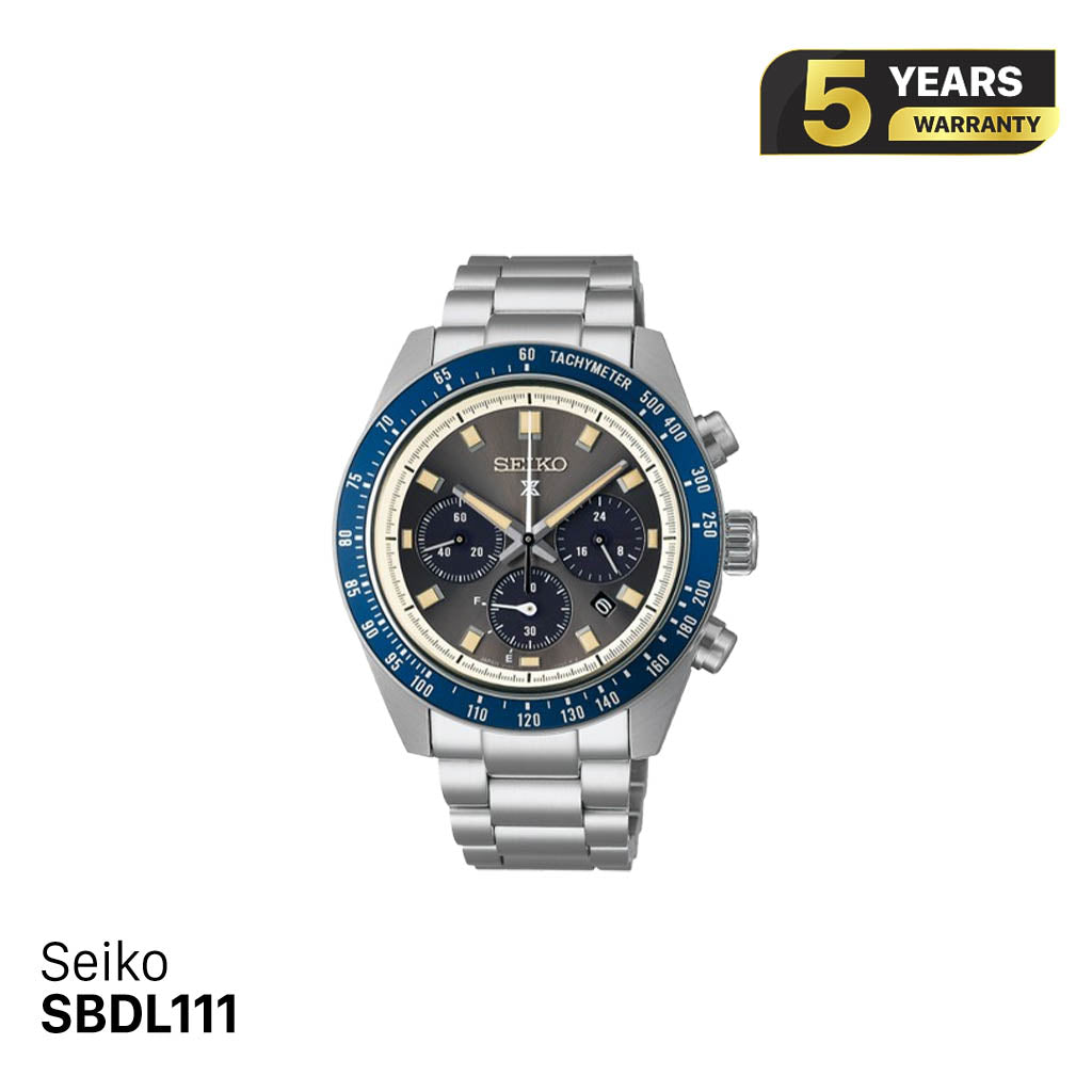 Đồng hồ năng lượng mặt trời Seiko Prospex Speedtimer SBDL111