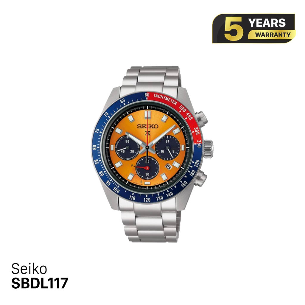 Đồng hồ năng lượng mặt trời Seiko Prospex Speedtimer SBDL117