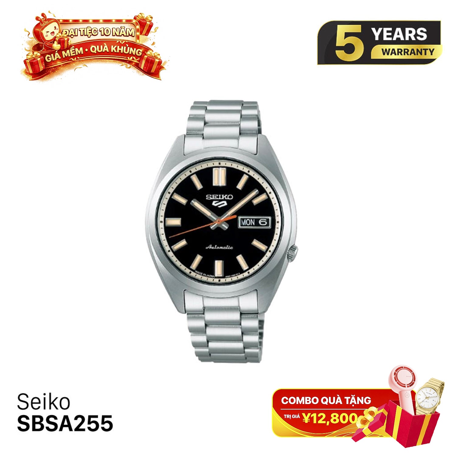 Đồng hồ cơ Seiko 5 Sport SNXS series SBSA255