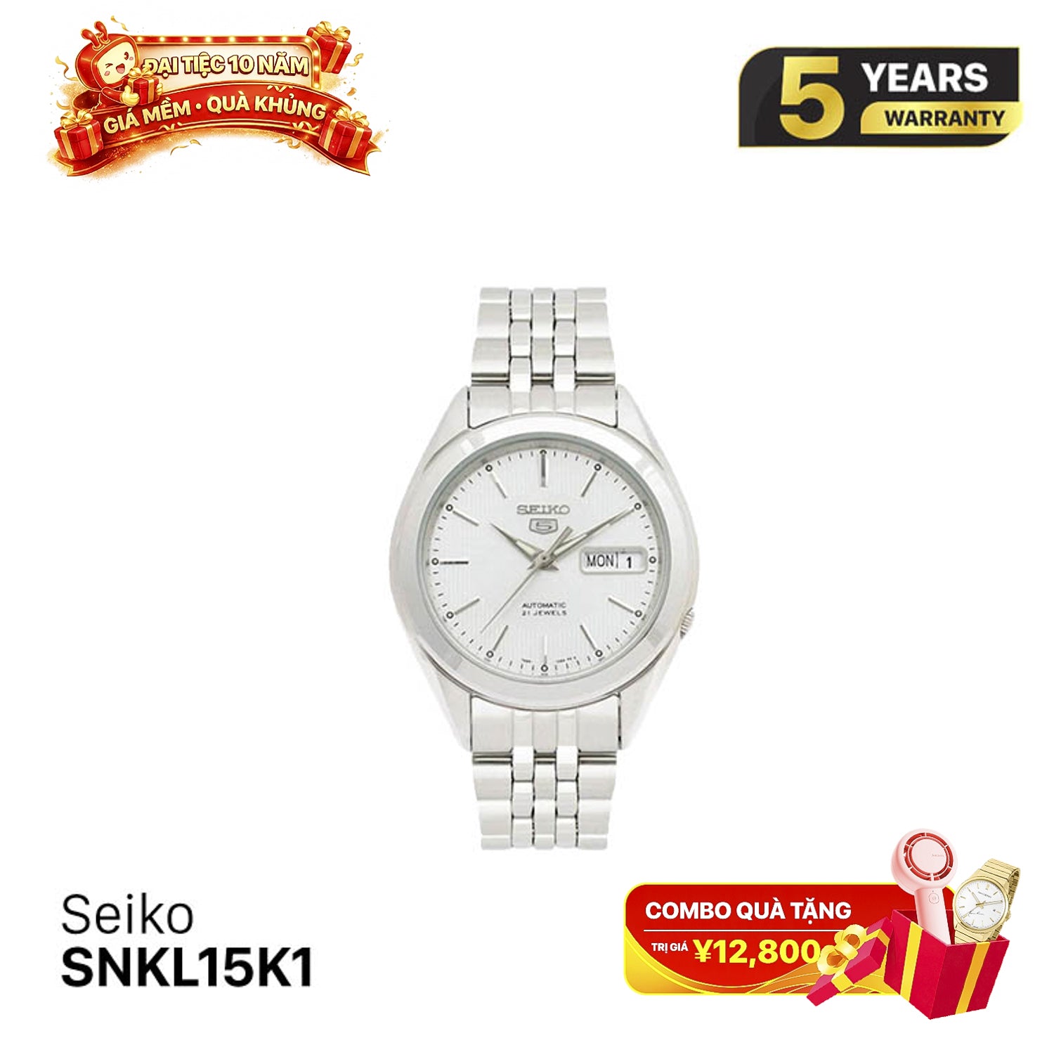 Đồng hồ Seiko 5 SNKL15K1