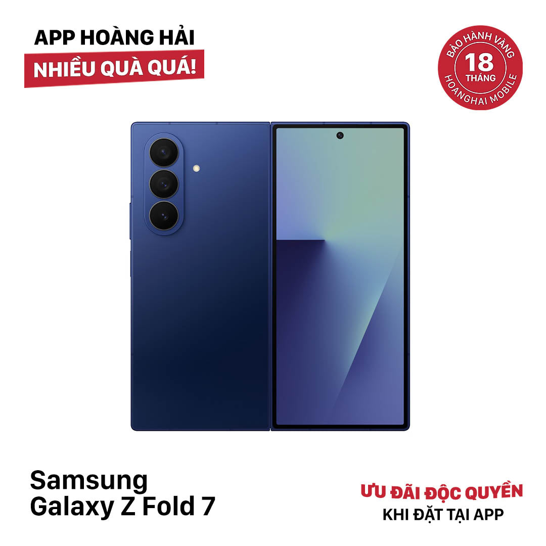 Samsung Galaxy Z Fold 7 5G Navy Blue 12GB/256GB 100% International Warranty from SB (No SB sim card used) - HH5020 