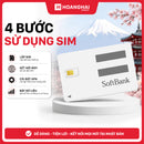 Sim data Softbank 50GB cước 2480¥