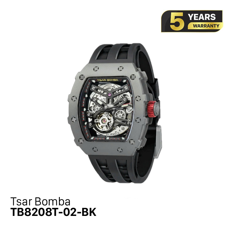 Đồng hồ cơ Tsar Bomba Titanium TB8208T