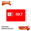 Sim nghe gọi Rakuten full dung lượng data cước 3.300¥