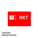 Sim nghe gọi Rakuten full dung lượng data cước 3.300¥