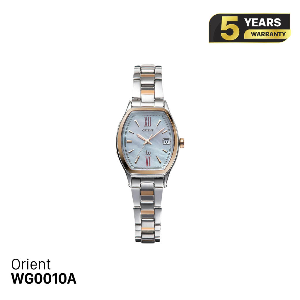Đồng hồ năng lượng mặt trời nữ Orient iO Natural & Plain RN-WG0010A