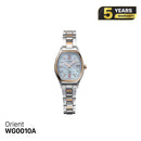 Đồng hồ năng lượng mặt trời nữ Orient iO Natural & Plain RN-WG0010A