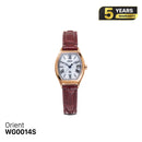 Đồng hồ năng lượng mặt trời nữ Orient iO Natural & Plain RN-WG0014S