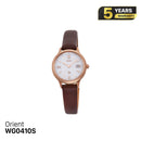 Đồng hồ năng lượng mặt trời nữ Orient iO Natural & Plain RN-WG0410S